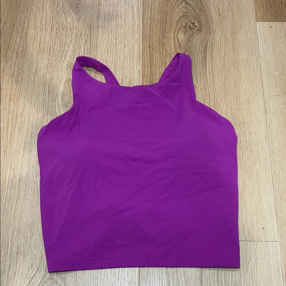 Athleta Purpose Crop Sports Bra D-DD Sz Med